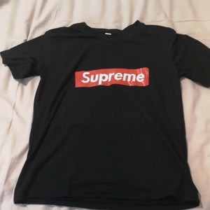 Black Supreme original T-shirt